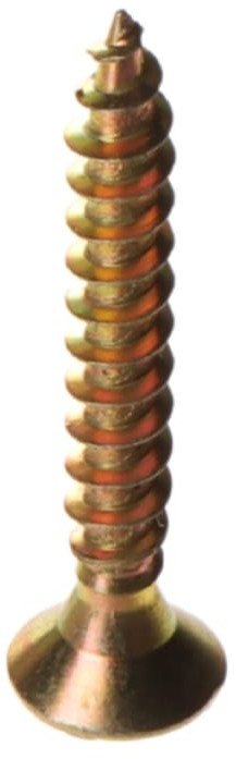 Vida druri Wkręt Met Hardened, 4x30mm, çelik i galvanizum, 5kg, ngjyrë e artë