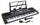 Organo muzikor për kalama MQ-6159UFB, 61 taste, me mikrofon, i zi