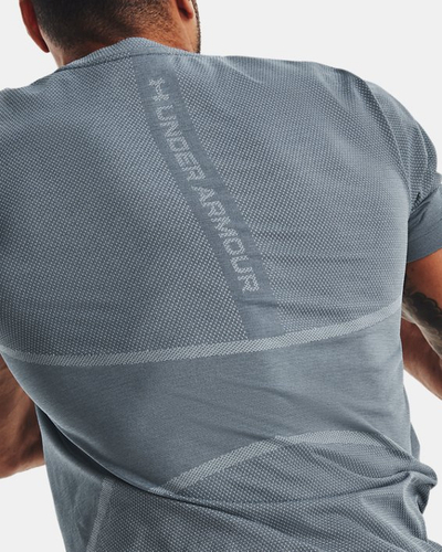 Bluza sportive Under Armour Rush Legacy SS SN99, për meshkuj, blu