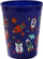 Set mëngjesi për kalamaj Space, 3 pjesë, melaminë, blu me raketa