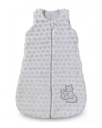 Vreçë gjumi për bebe Kenguru Gold, muslin pambuku, TOG 1, hazelnut