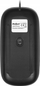 Mашински глушец Rebel WDM210, оптички, со кабел, црн