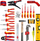 Çantë shpine veglash KNIPEX Modular X18 Electric, set 22 copë, 530 mm, e zezë