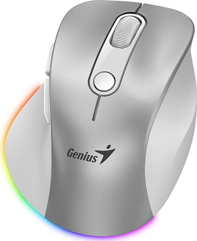 Maus Genius Ergo 9000S Pro, 2400DPI, i argjend