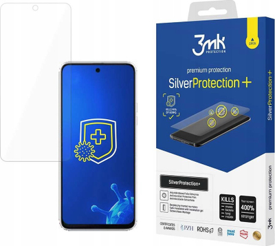 Folie mbrojtëse ekrani 3mk SilverProtection+ për HTC U23 Pro, antibakteriale, transparente