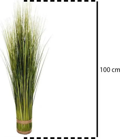 Shkop dekorativ Emako, 100 cm, plastike, jeshil