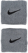 Rripa sportiv për kyç Nike Swoosh 2 Pack N1012405005OS, pambuk elastik, 6.5 cm, të zinj