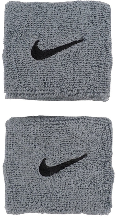Rripa sportiv për kyç Nike Swoosh 2 Pack N1012405005OS, pambuk elastik, 6.5 cm, të zinj