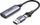 Adapter USB Ugreen 40189, USB C në HDMI, me USB C, argjendtë