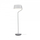 Lampë dyshemeje LED Ebern Designs Helton, 148 cm, dritë e bardhë e ngrohtë, e bardhë
