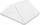 Pelenë tekstili Standard Tetra, 80x80 cm, pambuk 100%, paketim 20 copë, e bardhë
