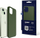 Kuti mbrojtëse 3MK Hardy Case për iPhone 15 Plus 14 Plus, MagSafe, silikoni, jeshile