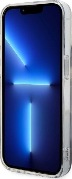 Mbrojtëse telefoni Guess Golden Marble MagSafe, për iPhone 14 Pro Max, polikarbonat dhe TPU, e zezë