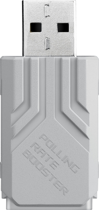 Aksesor ASUS ROG Polling Rate Booster, 8000 Hz, wireless, i bardhë