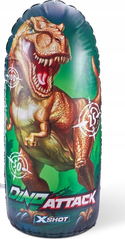 Shenjëster fryrëse Zuru Dino Attack, formë dinosaur T Rex, rreth 1m, shumëngjyrëshe