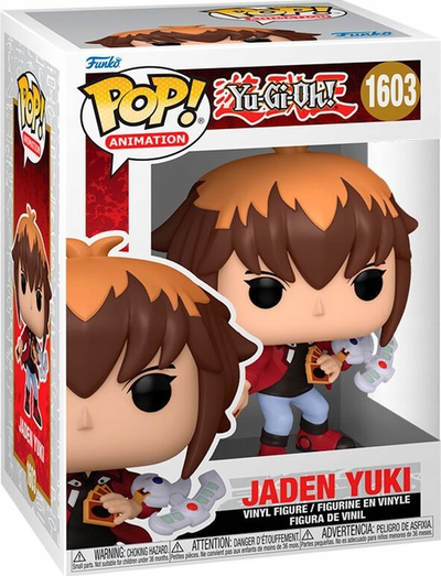 Figurë vinili Funko POP Yu-Gi-Oh Jaden Yuki, për koleksion, shumëngjyrëshe
