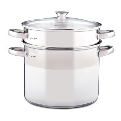 Set tenxhere për pasta Lamart LTSS2417, 3 pjesë, e argjendtë