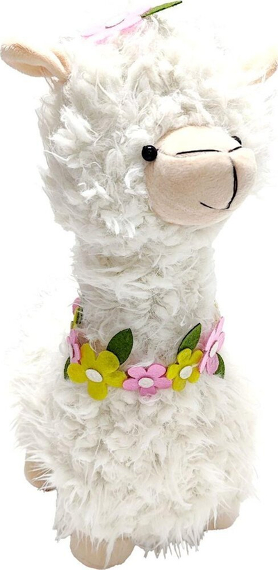 Dekor pranveror Saska Garden Lama, 28 cm, shumëngjyrësh