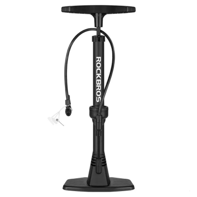 Pompe biçiklete Rockbros 42510001001, për në dysheme, 160 PSI, e zezë