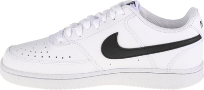 Atlete Nike Court Vision Low Next Nature për goca, materiale sintetike, taban gome, të bardha