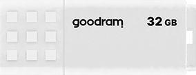 Flash Drive GoodRam UME2 32GB USB 2.0 (UME2-0320W0R11), i bardhe