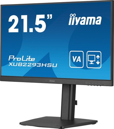 Monitor Iiyama ProLite XUB2293HSU B7, 21.5", Full HD, i zi