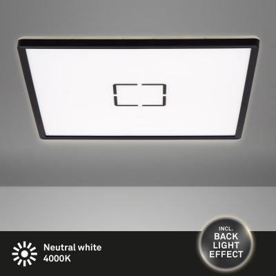 Ndriçues Briloner Slim LED Panel 42 cm 1x22W 3000lm, i zi