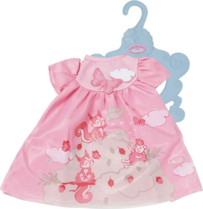 Fustan për kukull Baby Annabell Dress Pink, 43cm, rozë