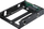 Adaptues QNAP QDA-A2AR për HDD/SSD, nga 3.5" në 2x 2.5", SATA 6 Gb/s, ngjyrë e zezë