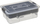 Kuti organizuese Emako Ezy Storage, plastike, 30.5x21.5x11 cm, transparente me elemente të zeza