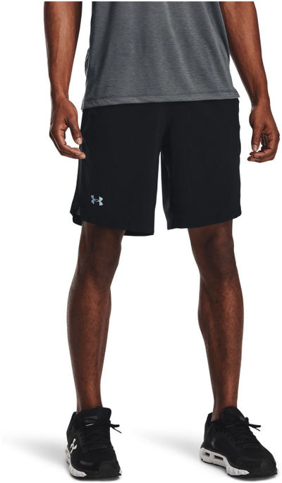 Кратки спортски панталони Under Armour Launch SW 1361494, за мажи, црни
