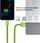 Kabllo USB Swissten Textile, USB A me USB C, 0.2m, e zezë