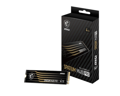 Disk SSD MSI Spatium M480 Pro, 4TB, M.2 PCIe Gen4