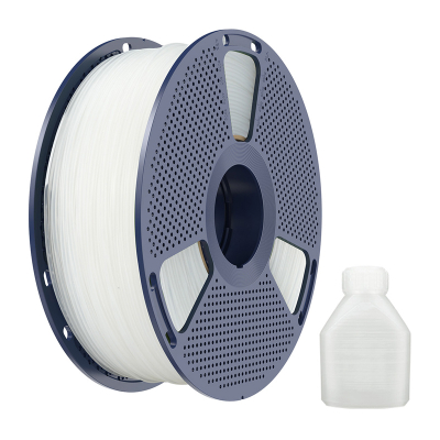 Filament 3D SUNLU PP Natural, 1.75mm, 1kg, i bardhë