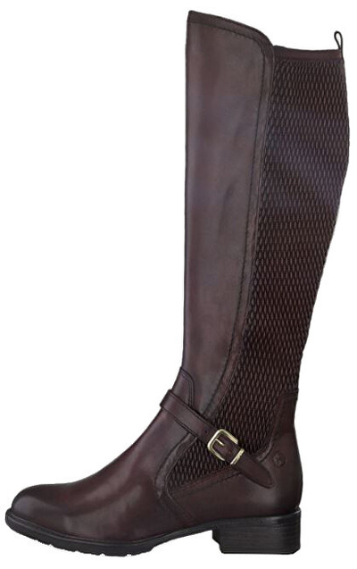 Çizme Tamaris 1-1-25511-25-549, të kuqe/burgundy 40