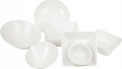 Enë bufeti VERLO Premium Porcelain Banquet, 1900 ml, porcelan, e bardhë