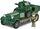 Lodër me tulla ndërtimi Cobi HC Rolls Royce Armoured Car, 267 copa, shkallë 1:35, jeshile ushtarake