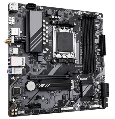 Motherboard Gigabyte B650M D3HP AX, DDR5, Wi Fi 6E, e zezë