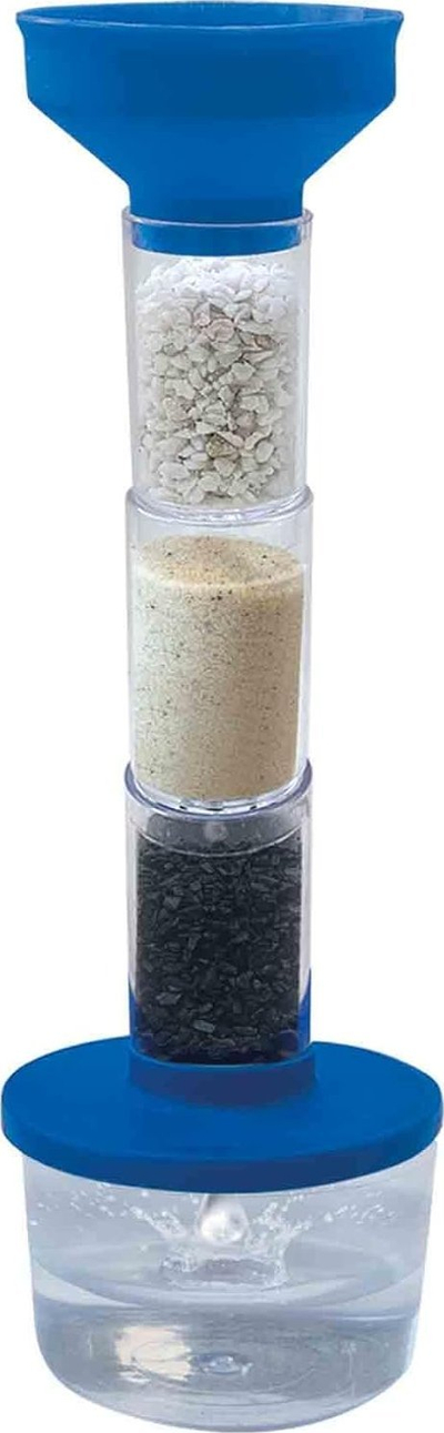 Lodër edukative SES Creative Clean Water Filter 25206, set për pastrim uji, STEM