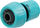 Lidhës uji për kopësht Richmann C0233, 3/4", plastik, ngjyrë turquoise
