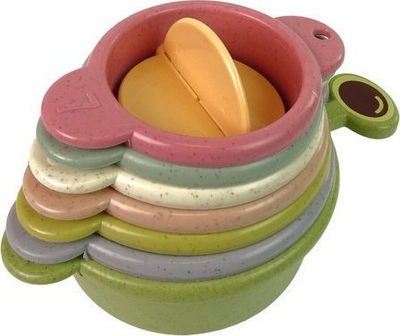 Сет едукативни играчки за бања Leantoys, 7 парчиња, повеќебоен