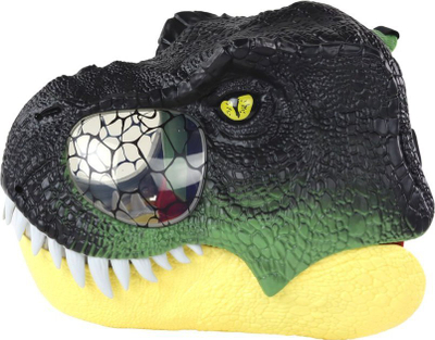 Maskë dinosaur Leantoys, me drita, me zëra, e zezë