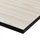 Pllakë tavoline MDF, 70×70 cm, oak/black (HM8438.03), zezë