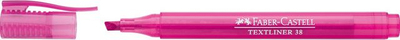 Marker theksues Faber-Castell 38, 0.3-1 cm, rozë