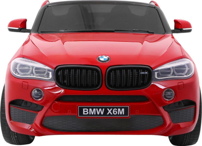 Makine elektrike per kalamaj BMW X6M XXL, 12V, per 2 kalamaj, e kuqe me llak
