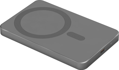 Karikues portativ Cellularline Safe Induction, 5000mAh, me induksion, gri