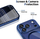 Këllëf telefoni Tech-Protect MagFlex për iPhone 17 Pro Max, MagSafe, transparent, blu e errët