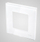 Kornizë xhami njëfishe Touchme TM728W, 86x86mm, IP20, e bardhë
