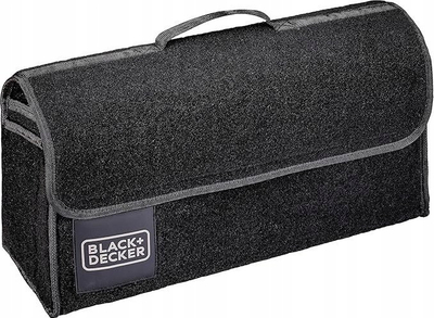 Organizues bagazhi Black+Decker, 2 ndarje, me dorezë dhe shirit kapës, i zi