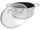 Tengere Kohersen Black Cube, 24 cm, 4.9L, inox argjend